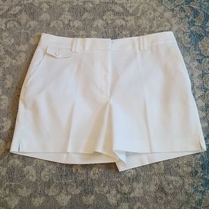White dress shorts